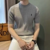 Áo thun nam slim fit mùa hè thêu đan tay ngắn công sở và thường ngày giá 282.960 vnd 8