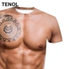 Áo thun nam Strongman cơ bắp tay ngắn, thích hợp đi bộ thể thao ngoài trời, tiệc câu lạc bộ Halloween - Giá chỉ 132.840₫ 3