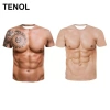 Áo thun nam Strongman cơ bắp tay ngắn, thích hợp đi bộ thể thao ngoài trời, tiệc câu lạc bộ Halloween - Giá chỉ 132.840₫ 8