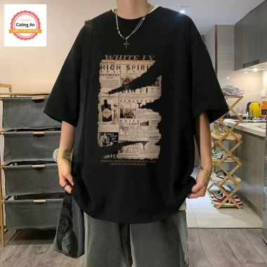 Áo thun nam tay lỡ cổ tròn cotton thoáng mát ATN020 - Cường An Fashion 9 Áo thun nam tay lỡ cổ tròn cotton thoáng mát ATN020 - Cường An Fashion 9