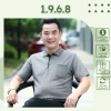 Áo thun nam tay ngắn vải thun lạnh siêu mát, có cổ + túi, Tặng Bố #AN09 169k