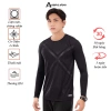 Áo thun nam thể thao tay dài AJEKA J14 – Thun lạnh co giãn 4 chiều, thoáng mát, giá 89.000₫