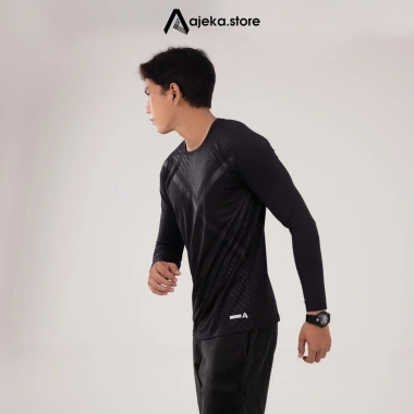 Áo thun nam thể thao tay dài AJEKA J14 – Thun lạnh co giãn 4 chiều, thoáng mát, giá 89.000₫ 5