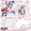 Áo thun nam trẻ em 3-12 tuổi, cổ tròn cotton, tay ngắn in anime, size 90-150cm, thanh toán khi nhận - Giá 100.333đ
