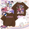 Áo thun nam trẻ em 3-12 tuổi, cổ tròn cotton, tay ngắn in anime, size 90-150cm, thanh toán khi nhận - Giá 100.333đ 6