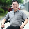 Áo Thun Nam Trung Niên Cộc Tay Cổ Bẻ Túi Đa Năng, Chất Đẹp Giá 99k