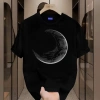Áo thun nam WASSUP Bending Moon 100% cotton Unisex thời trang - 112.499₫