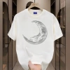 Áo thun nam WASSUP Bending Moon 100% cotton Unisex thời trang - 112.499₫ 2