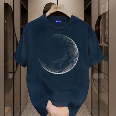 Áo thun nam WASSUP Bending Moon 100% cotton Unisex thời trang - 112.499₫