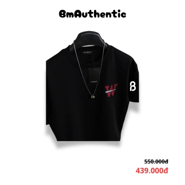 Áo Thun nam Winning Strike Black Cotton cao cấp, form rộng, chất liệu mềm mại - Giảm giá 439.000 VND BM Authentic