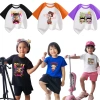 Áo thun Natra đa màu đa hình cho bé trai & bé gái - Cộc tay thoáng mát, in sắc nét, mã 2.127, giảm còn 90.000đ