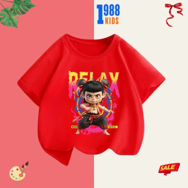 Áo thun Natra đa màu đa hình cho bé trai & bé gái - Cộc tay thoáng mát, in sắc nét, mã 2.127, giảm còn 90.000đ 5