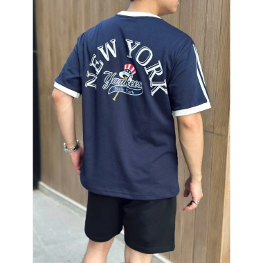 Áo thun New Era NY xanh navy CHINHHANG - Thời trang, giá chỉ 450k giảm từ 580k