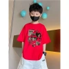 Áo Thun Ngắn Hàn Dáng Rộng Cotton Cho Trẻ Em Mùa Hè - Giá 85.999₫ 4