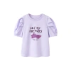 Áo thun ngắn tay bé gái Minibala mềm mại, không biến dạng, thân thiện da - Mùa hè 314.280₫ 5