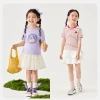 Áo thun ngắn tay bé gái Minibala mùa hè, cổ tròn mềm mại, thoáng khí đa năng 295.920₫ 7