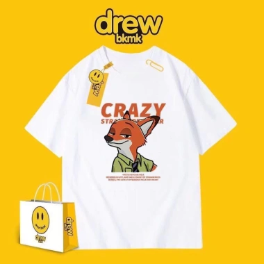 Áo Thun Ngắn Tay Bkmdrew Thỏ Nam Nữ Mùa Hè Cotton Nguyên Chất Giá 148.636₫ 3