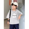 Áo thun ngắn tay cotton nguyên chất dễ phối - Baju Budak mới, giá 100.333₫