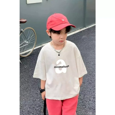 Áo thun ngắn tay cotton nguyên chất dễ phối - Baju Budak mới, giá 100.333₫ 3 Áo thun ngắn tay cotton nguyên chất dễ phối - Baju Budak mới, giá 100.333₫ 3
