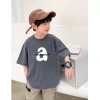 Áo thun ngắn tay cotton nguyên chất dễ phối - Baju Budak mới, giá 100.333₫ 4