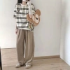 Áo Thun Ngắn Tay Cotton Nguyên Chất Sọc Thêu Preppy - Giá 264.924₫ Giảm Đặc Biệt 4