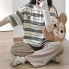 Áo Thun Ngắn Tay Cotton Nguyên Chất Sọc Thêu Preppy - Giá 264.924₫ Giảm Đặc Biệt 8