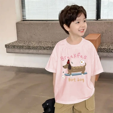 Áo thun ngắn tay DREAMY BABY cho bé trai và bé gái - Thiết kế in hoa ngắn, thoải mái, giảm giá tới 21% tại Hồ Chí Minh