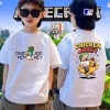 Áo thun ngắn tay Minecraft 1-11 tuổi bông mềm STOK TEMPATAN – Giá ưu đãi 143,332₫ 2