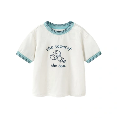 Áo thun ngắn tay minibala Baby Boys mùa hè Cotton thoáng khí, mềm mại, 440.640 VND 5
