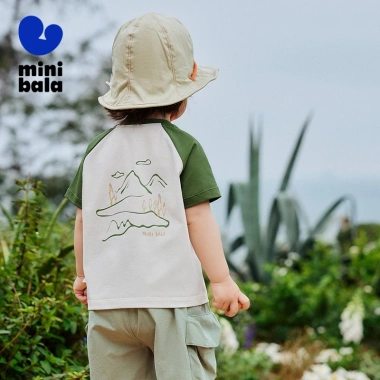 Áo thun ngắn tay mùa hè Minibala Cotton Feel Cool Nam Nữ - Giá ưu đãi 314k