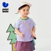 Áo thun ngắn tay mùa hè Minibala Cotton Feel Cool Nam Nữ - Giá ưu đãi 314k 7