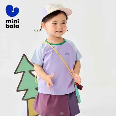 Áo thun ngắn tay mùa hè Minibala Cotton Feel Cool Nam Nữ - Giá ưu đãi 314k