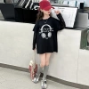 Áo thun ngắn tay nữ, bé gái cotton Hàn Quốc size 18‑50kg, mẫu Tai nghe, giảm còn 56k 3