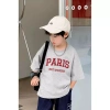 Áo Thun Ngắn Tay PARIS Phong Cách Hàn Quốc - Bé Gái Cỡ Lớn và Bé Trai, Giá chỉ 85.999₫ (Giá Gốc 110.079₫) 5