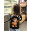 Áo thun NIKOLAS Gấu Teddy unisex form rộng cotton, size 8-110kg, giá 63.000₫ 10