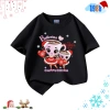 Áo thun Noel 1.988 màu đỏ cotton cho bé trai và bé gái - Giá ưu đãi 90.000₫ 7