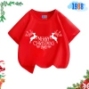 Áo thun Noel cho bé trai & bé gái – Áo phông đỏ in hình Giáng Sinh, cotton co giãn 4 chiều, giá ưu đãi 90k 10