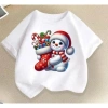 Áo thun Noel cho bé và gia đình - Hình người tuyết siêu đẹp, đủ màu, đủ size, COD Hồ Chí Minh, giảm giá 100.333đ 7