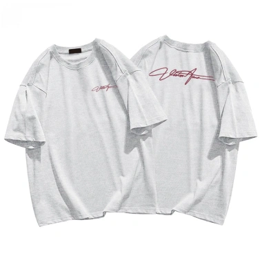 Áo thun nữ 100% cotton trắng mùa hè, cổ tròn, in hình Hàn Quốc unisex RTOML 69.000đ 7