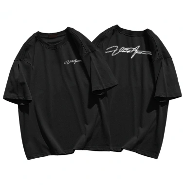 Áo thun nữ 100% cotton trắng mùa hè, cổ tròn, in hình Hàn Quốc unisex RTOML 69.000đ 10