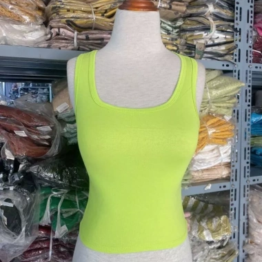 Áo Thun Nữ 3 Lỗ Cổ U Croptop Màu Sắc Cá Tính - Giá 70.432 VND Giảm còn 56.800 VND 8