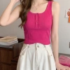 Áo Thun Nữ 3 Lỗ Sát Nách Trụ Khuy - Nhiều Màu, Giá Ưu Đãi 78k 4