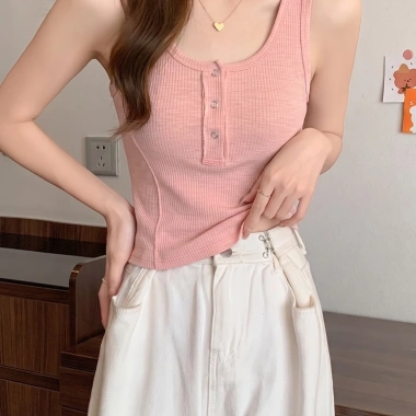 Áo Thun Nữ 3 Lỗ Sát Nách Trụ Khuy - Nhiều Màu, Giá Ưu Đãi 78k 5 Áo Thun Nữ 3 Lỗ Sát Nách Trụ Khuy - Nhiều Màu, Giá Ưu Đãi 78k 5