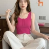 Áo Thun Nữ 3 Lỗ Sát Nách Trụ Khuy - Nhiều Màu, Giá Ưu Đãi 78k 7