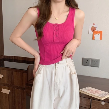 Áo Thun Nữ 3 Lỗ Sát Nách Trụ Khuy - Nhiều Màu, Giá Ưu Đãi 78k 10 Áo Thun Nữ 3 Lỗ Sát Nách Trụ Khuy - Nhiều Màu, Giá Ưu Đãi 78k 10