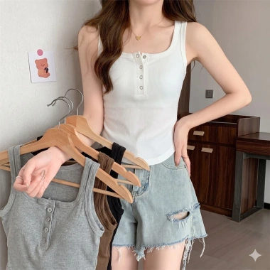 Áo Thun Nữ 3 Lỗ Sát Nách Trụ Khuy - Nhiều Màu, Giá Ưu Đãi 78k 12 Áo Thun Nữ 3 Lỗ Sát Nách Trụ Khuy - Nhiều Màu, Giá Ưu Đãi 78k 12