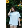 Áo thun nữ boxy form rộng tay ngắn cotton cổ tròn Hello Kitty RTOML 69.000₫ 2
