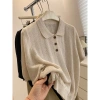 Áo Thun Nữ Cổ Polo Tay Ngắn Lụa Lạnh Cao Cấp, Ôm Sát, Mỏng Nhẹ, Đa Năng Cho Mùa Hè - Giá 173,576₫ 8