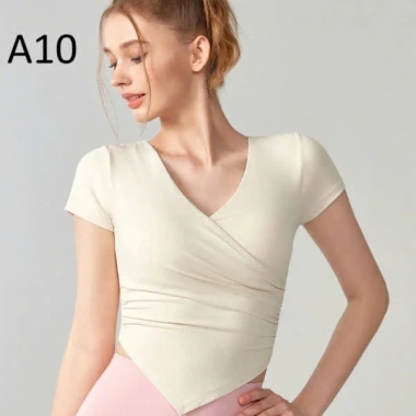 Áo Thun Nữ Cổ V Sẵn Mút Ngực Cotton Thấm Hút Mồ Hôi Co Giãn 4 Chiều - Giá 280k 10 Áo Thun Nữ Cổ V Sẵn Mút Ngực Cotton Thấm Hút Mồ Hôi Co Giãn 4 Chiều - Giá 280k 10