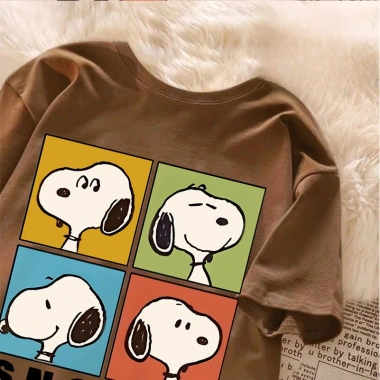 Áo thun nữ form rộng 2.025 in chú chó con hoạt hình dễ thương, cổ tròn 100% cotton Local Brand RTOML, chỉ 69.000 VND 10 Áo thun nữ form rộng 2.025 in chú chó con hoạt hình dễ thương, cổ tròn 100% cotton Local Brand RTOML, chỉ 69.000 VND 10